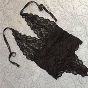 NWT ✨🖤🔥 Black Lace Bodysuit Lingerie
